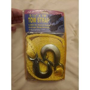 Big Top Tow Strap 6000lbs Capacity 18' x 1-1/2"